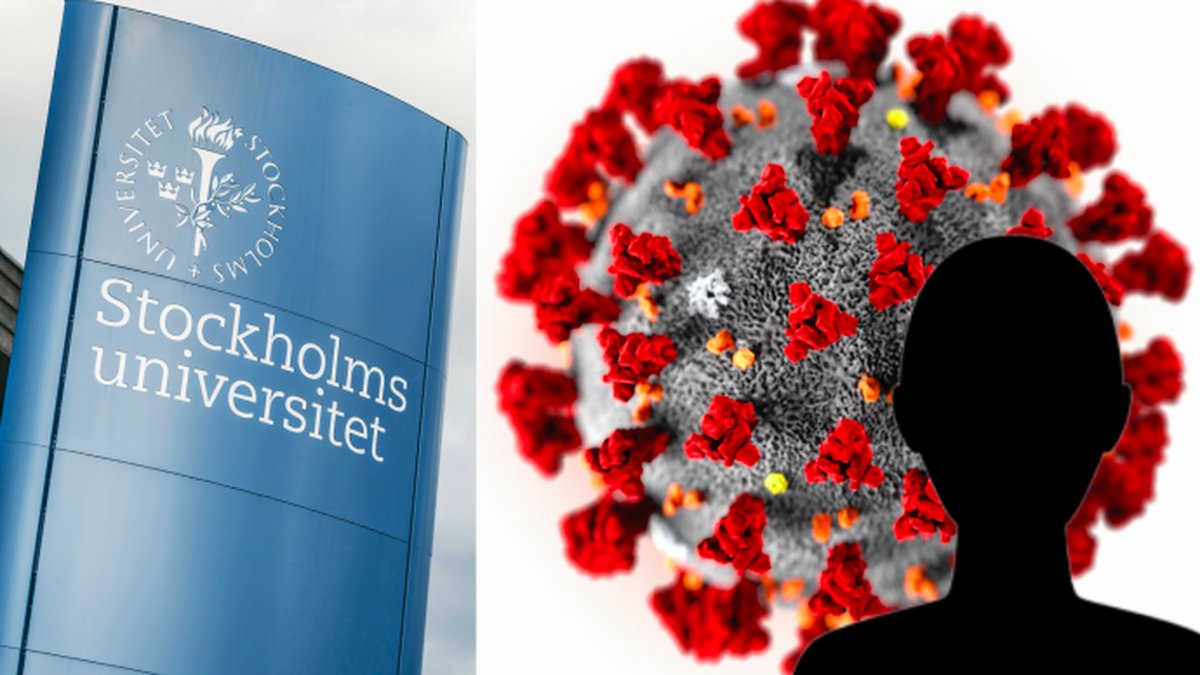  Student på Stockholms universitet smittad av coronavirus.